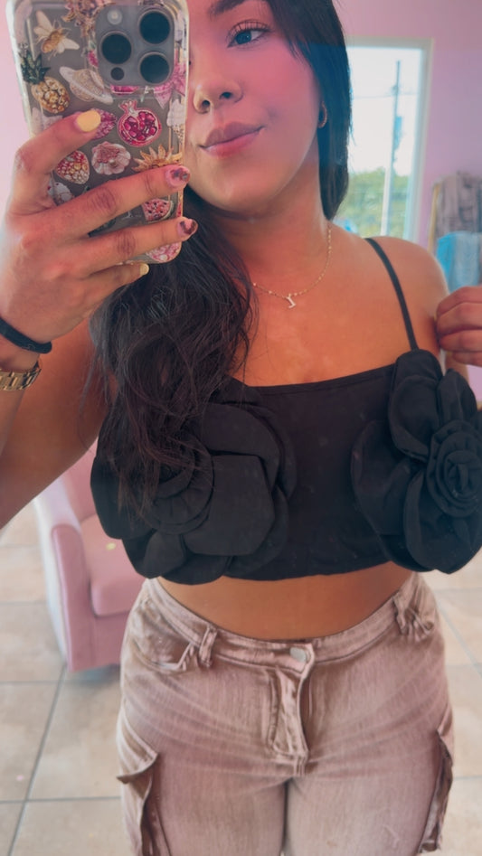 Floral Crop top