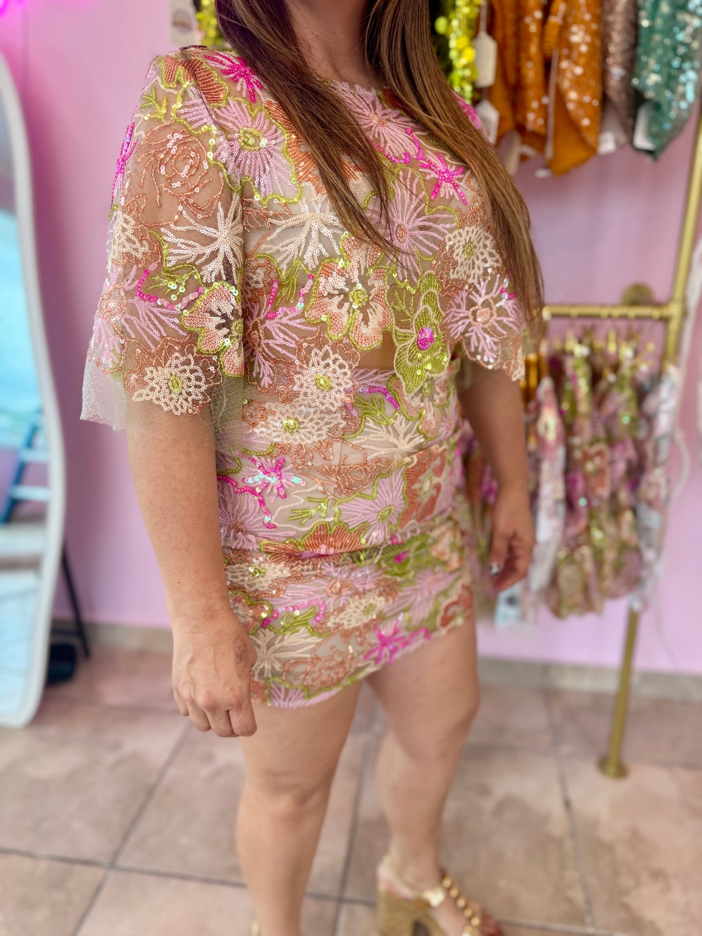 Floral Mesh Set