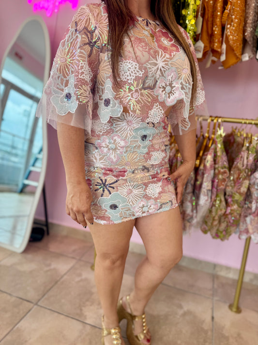 Floral Mesh Set