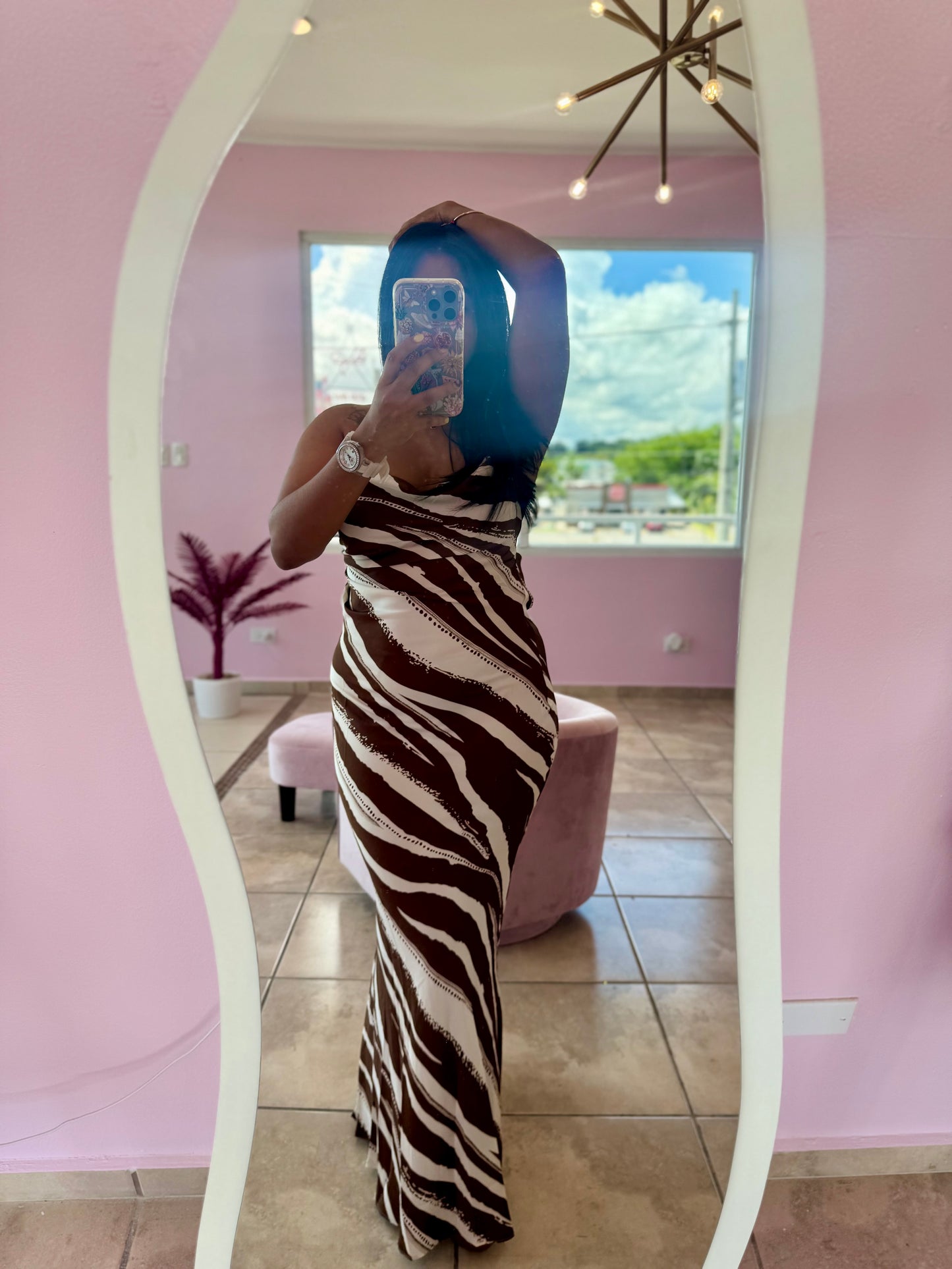 Brown Maxi Dress